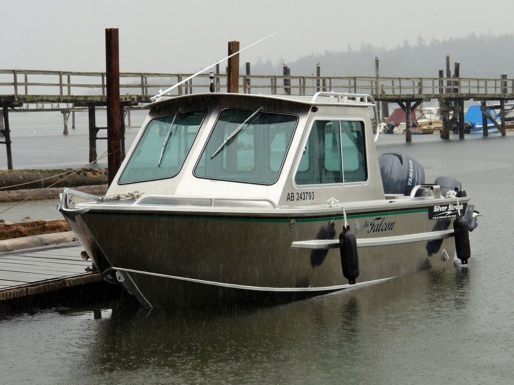 18' 6" Gambier Aluminum Cabin Boat by Silver Streak Boats