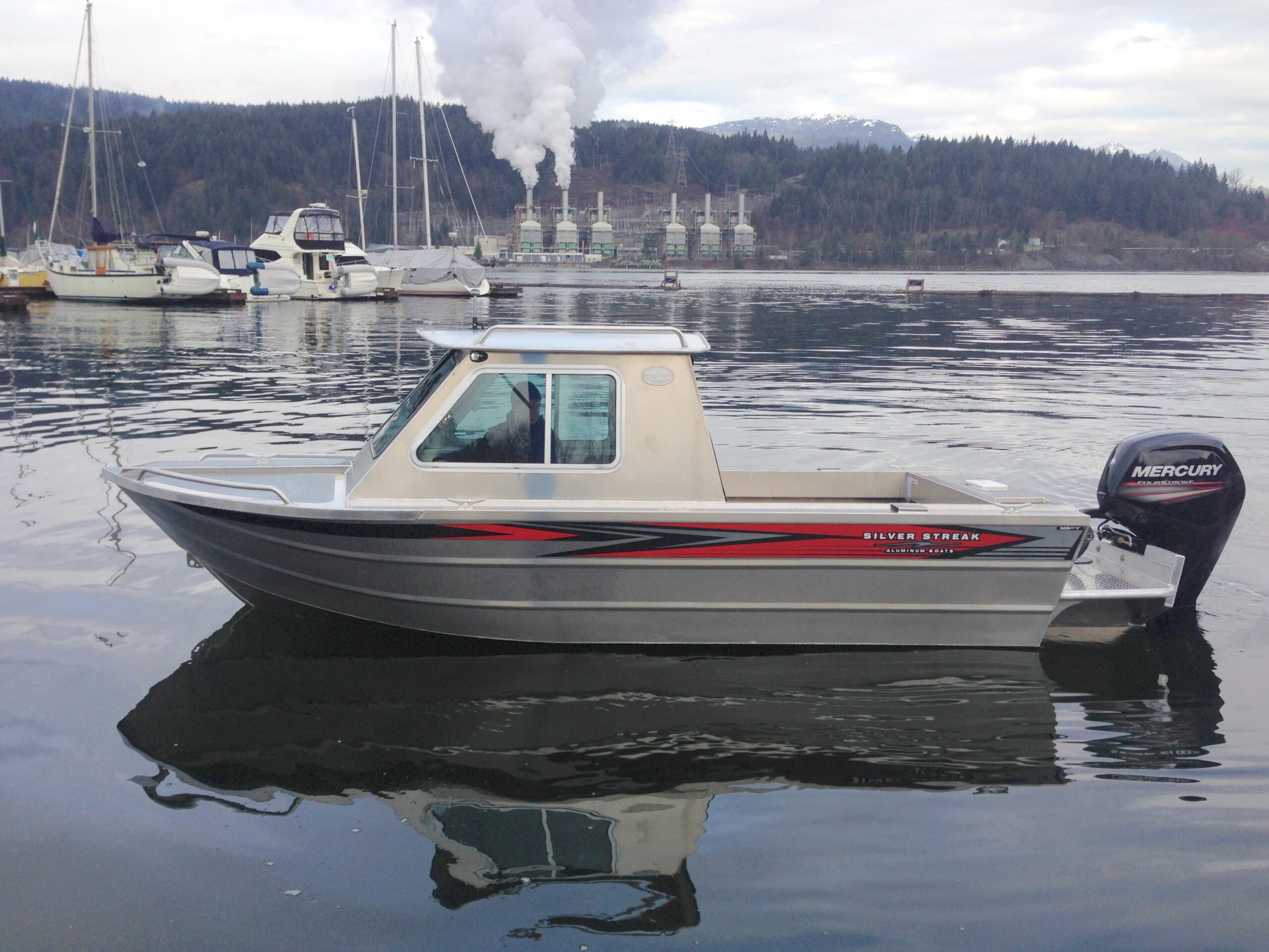 20' Renfew Hard Top Aluminum Boat - Hand Crafted by Silver Streak