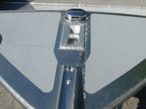 Cleat - flush mount (tie-down)