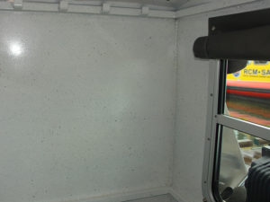 Curtains in head - roll up