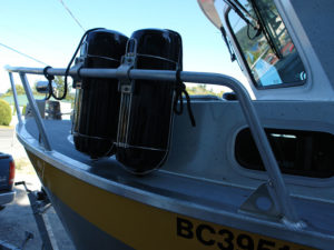 Fender holding baskets & brackets for G5 Triple