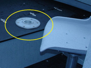 Flush mount seat or table socket (additional)