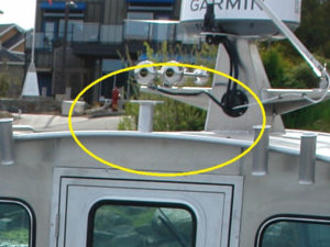 Tow post - welded/fixed