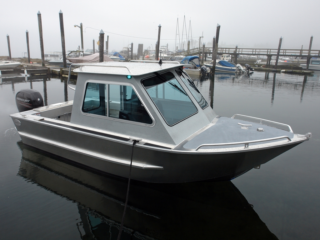 21' Renfew Soft Top Aluminum Boat - Hand Crafted by Silver 