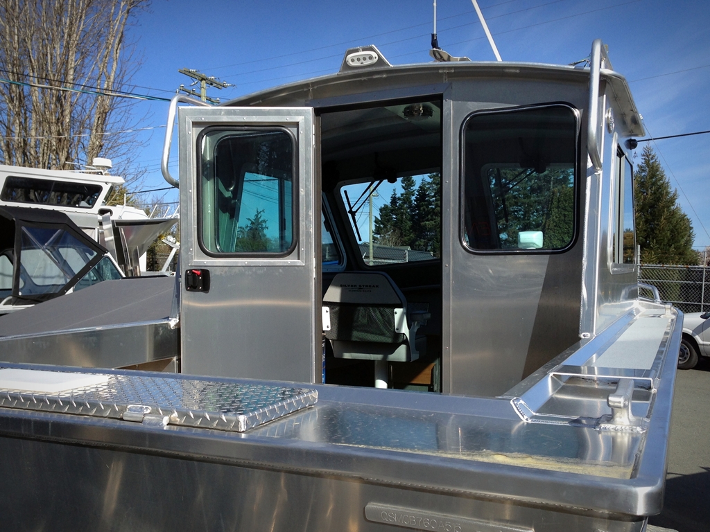 20' Bowen Aluminum Cabin Boat by Silver Streak Boats