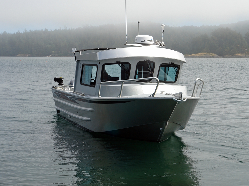 26' Swiftsure XW - Aluminum Cabin Boat by Silver Streak Boats