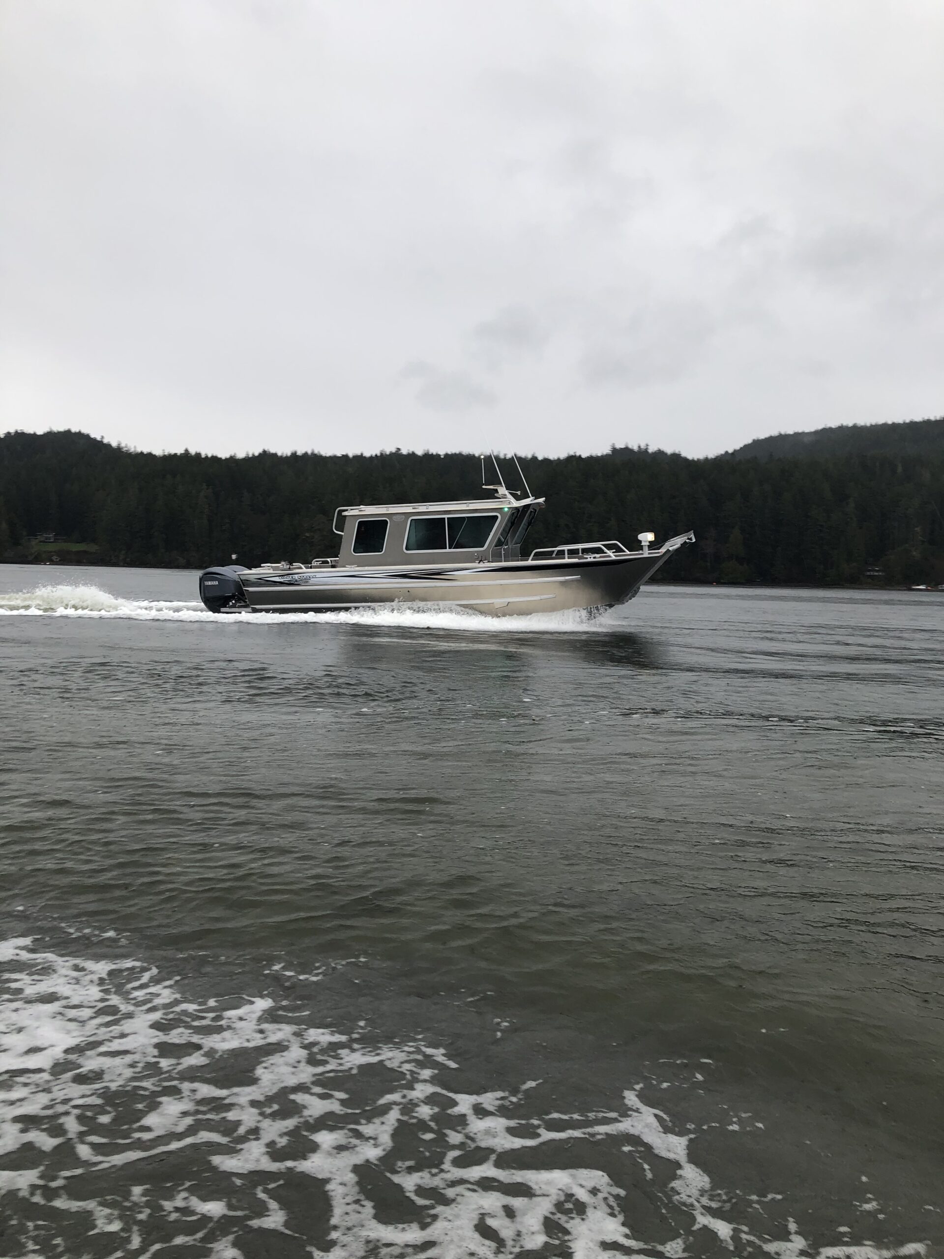 30' Sitka Landing Craft Cabin Aluminum Boat by Silver Streak Boats